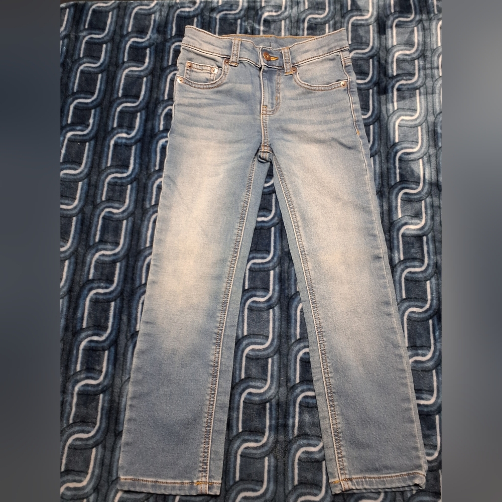 Stylish Light Blue Women's Straight Leg Jeans